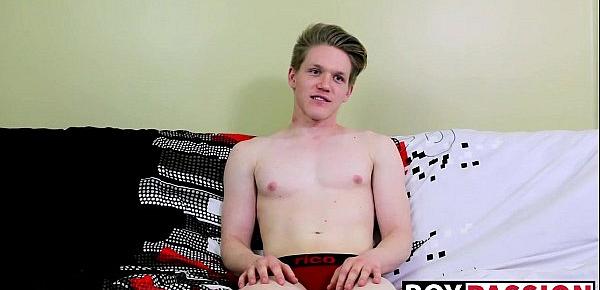  Taylor Tyce gets a naked cock in his ass after an interview